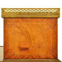 Antique Louis XV Ormolu Marquetry Bonheur Du Jour Desk Roger Vandercruse 1780
