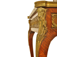 Antique Louis XV Ormolu Marquetry Bonheur Du Jour Desk Roger Vandercruse 1780