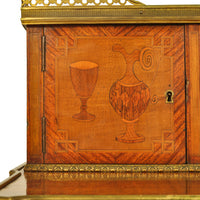 Antique Louis XV Ormolu Marquetry Bonheur Du Jour Desk Roger Vandercruse 1780