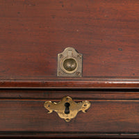 Antique Mahogany Georgian Architect's Drafting Drawing Desk Table Chest Circa 1780