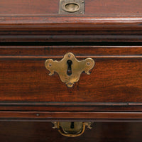 Antique Mahogany Georgian Architect's Drafting Drawing Desk Table Chest Circa 1780