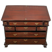 Antique Mahogany Georgian Architect's Drafting Drawing Desk Table Chest Circa 1780