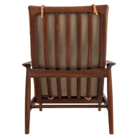 Danish Mid Century Modern Teak Easy Armchair Arne Vodder for France & Son, Circa 1960