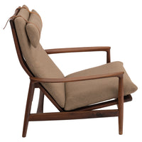 Danish Mid Century Modern Teak Easy Armchair Arne Vodder for France & Son, Circa 1960