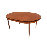 Mid Century Modern GPlan Fresco Extendable Butterfly Leaf Teak Dining Table 1966
