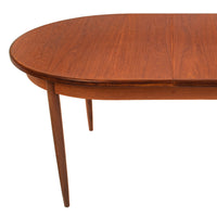 Mid Century Modern GPlan Fresco Extendable Butterfly Leaf Teak Dining Table 1966