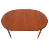 Mid Century Modern GPlan Fresco Extendable Butterfly Leaf Teak Dining Table 1966