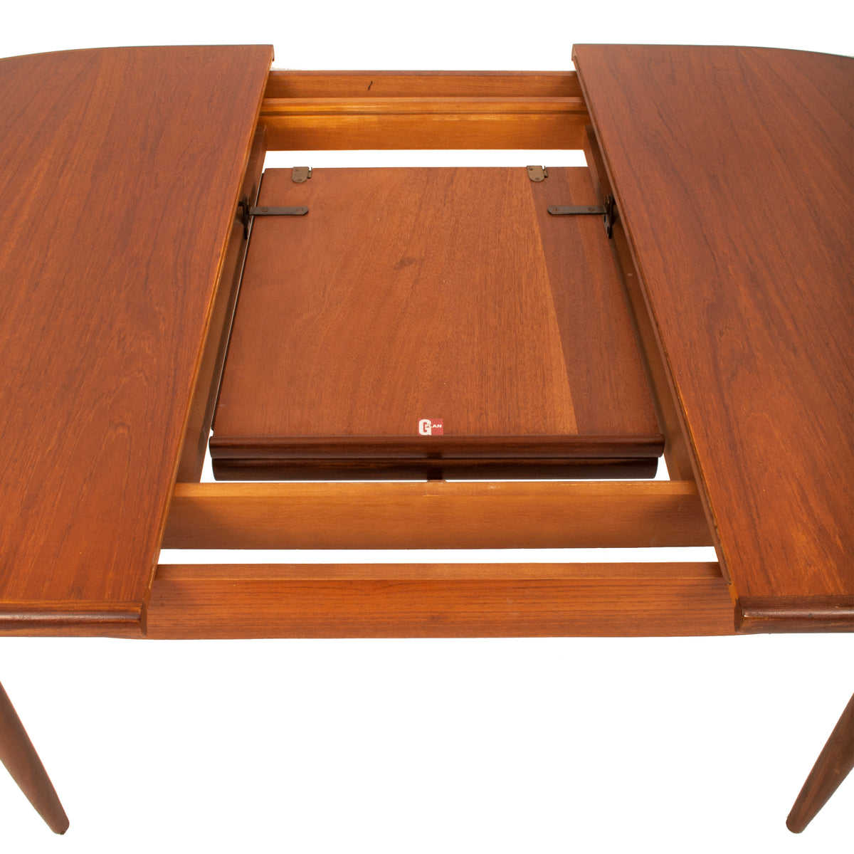 Mid Century Modern GPlan Fresco Extendable Butterfly Leaf Teak Dining Table 1966