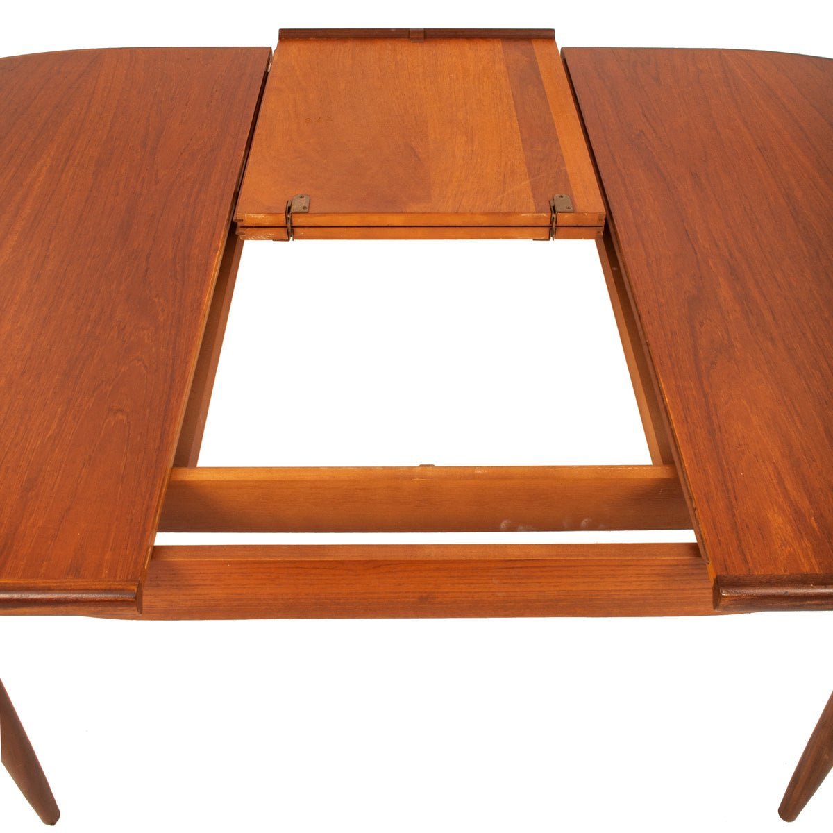 Mid Century Modern GPlan Fresco Extendable Butterfly Leaf Teak Dining Table 1966
