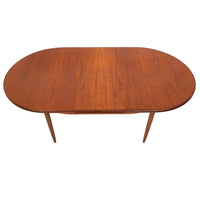 Mid Century Modern GPlan Fresco Extendable Butterfly Leaf Teak Dining Table 1966