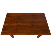 Antique American Arts Crafts Mission Oak Limberts Library writing Table Desk, Circa 1900