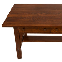 Antique American Arts Crafts Mission Oak Limberts Library writing Table Desk, Circa 1900