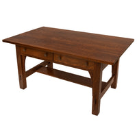 Antique American Arts Crafts Mission Oak Limberts Library writing Table Desk, Circa 1900