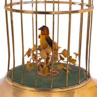 Antique German Singing Bird in a Cage Music Box Automaton Karl Griesbaum 1930