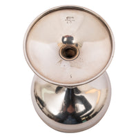 7 Antique American Sterling Silver Gilt Art Deco Sherbet Cocktail Wine Goblets, Circa 1928.