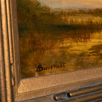 Albert Bierstadt San Francisco Sunset Impressionist Landscape oil Painting, Circa 1870s