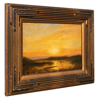 Albert Bierstadt San Francisco Sunset Impressionist Landscape oil Painting, Circa 1870s