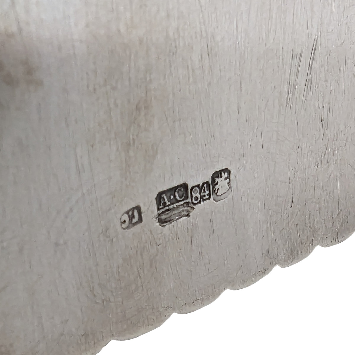 Antique Russian Imperial Silver Gilt Ribbed Cigar Box Humidor Moscow, 1886