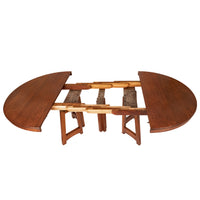 Antique American Mission Arts & Crafts Oak Limbert Table #1480 & Six Chairs, circa 1905