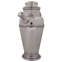 Antique American Art Deco Sterling Silver Cocktail Shaker Pitcher by Fisher, Circa 1930