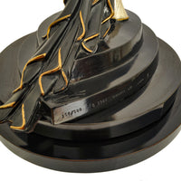 Art Deco "Fire Leaves" Bronze Female Statue Sculpture Limited Edition Erté