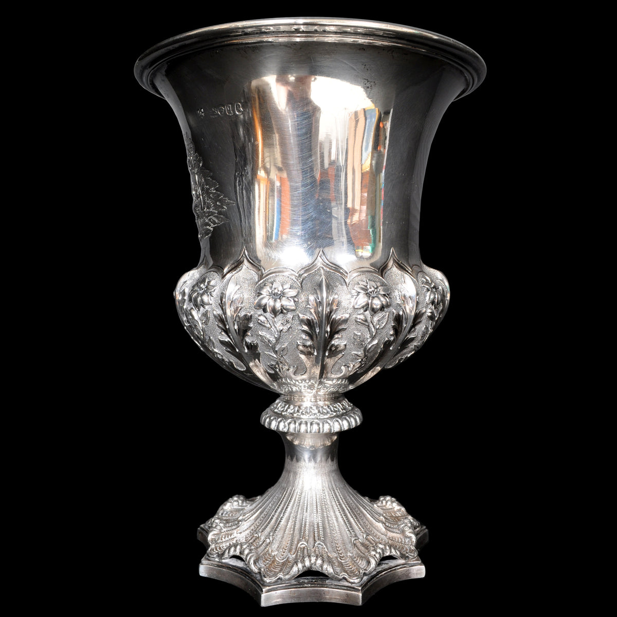 Fine & Rare Antique Sterling Silver William IV London Presentation Cup, 1831