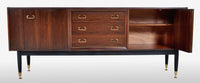 Mid-Century Modern Danish Style Walnut "Librenza" Credenza by G Plan, 1960s