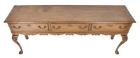 Antique Georgian Oak Dresser Base, circa 1800