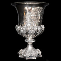 Fine & Rare Antique Sterling Silver William IV London Presentation Cup, 1831