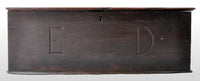 Antique Charles II Oak Bible Box, circa 1680