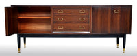 Mid-Century Modern Danish Style Walnut "Librenza" Credenza by G Plan, 1960s
