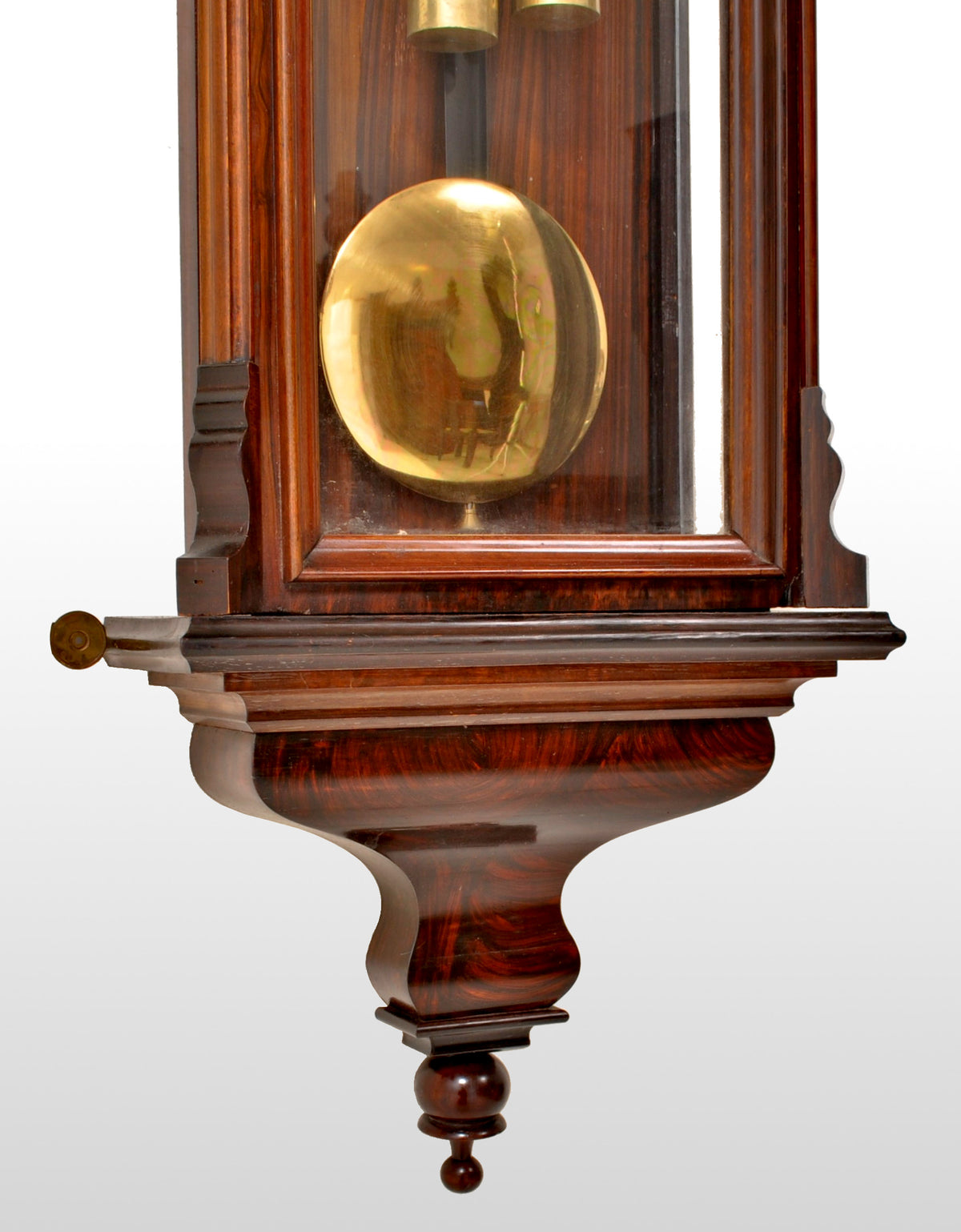 Antique Vienna Regulator/Clock 8-Day Time and Strike Wall Clock by Carl Suchy & Söhne, circa 1890