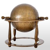 Antique 19th Century Islamic Persian Arabic Bronze Celestial Globe Astrolabe, circa 1850