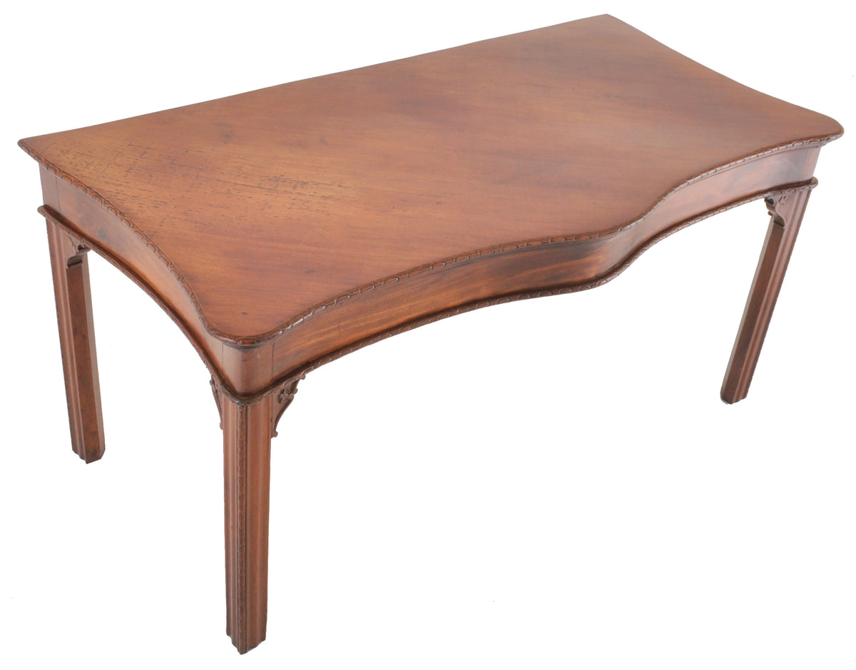 An Important Antique Irish George III Chippendale Mahogany Serving Table/Sideboard, Circa 1770
