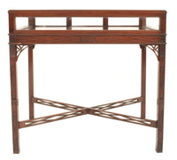 Antique Edwardian George III Chinese Chippendale Style Bijouterie Table / Vitrine / Display Case, Circa 1900