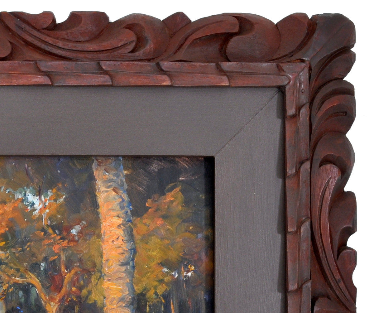 Antique Orientalist Painting of Cairo, Egypt by Anton 'Tony' Binder (1868-1944), Oil on Panel, circa 1895