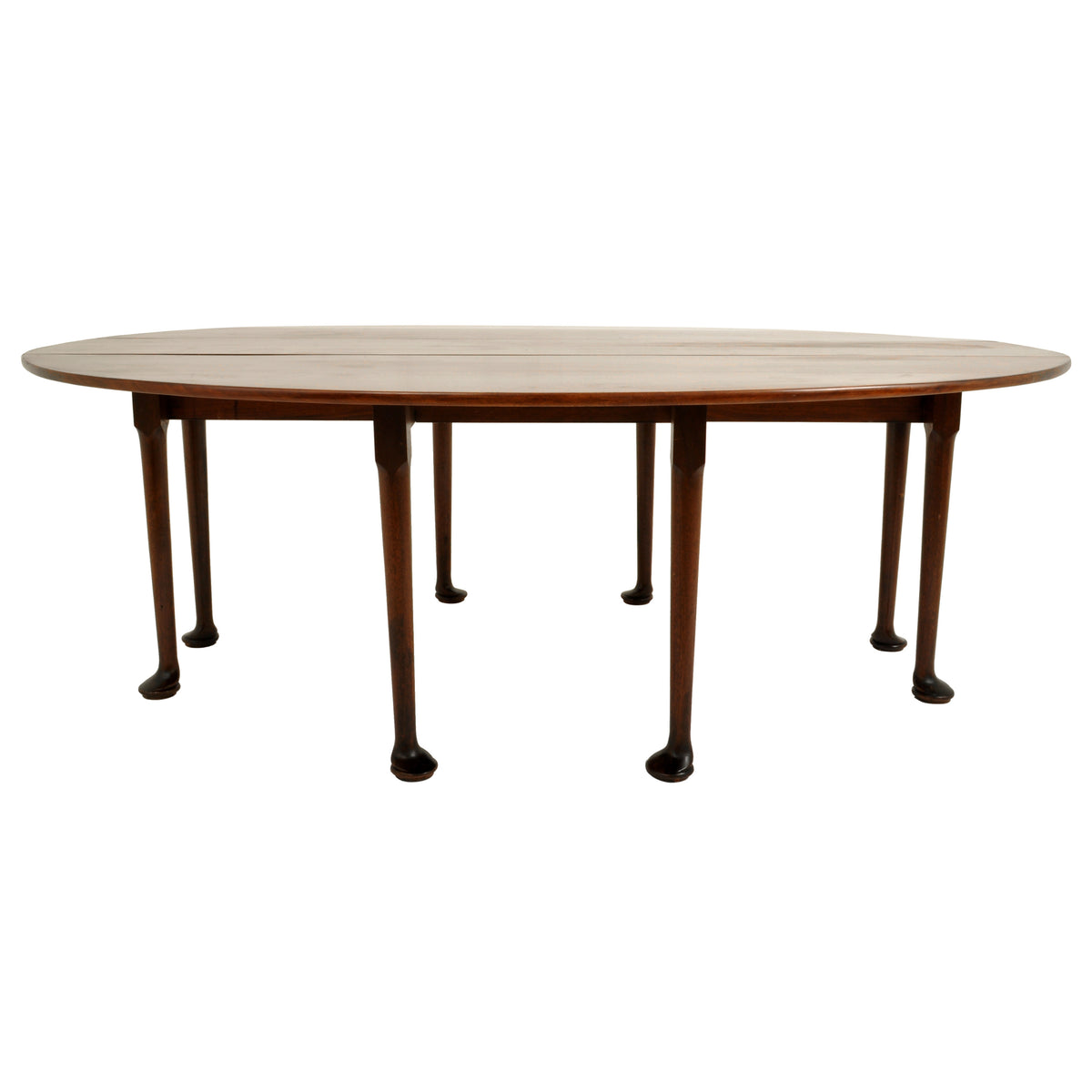 Antique Irish Mahogany George III Long Wake Harvest Hunt Dining Table, circa 1760