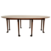 Antique Irish Mahogany George III Long Wake Harvest Hunt Dining Table, circa 1760
