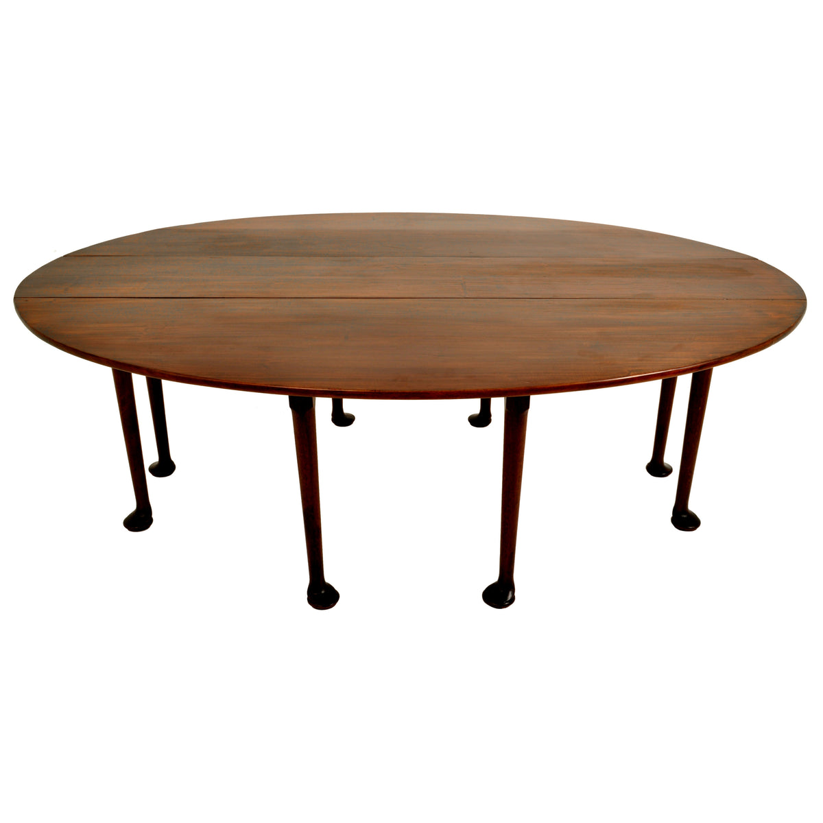 Antique Irish Mahogany George III Long Wake Harvest Hunt Dining Table, circa 1760