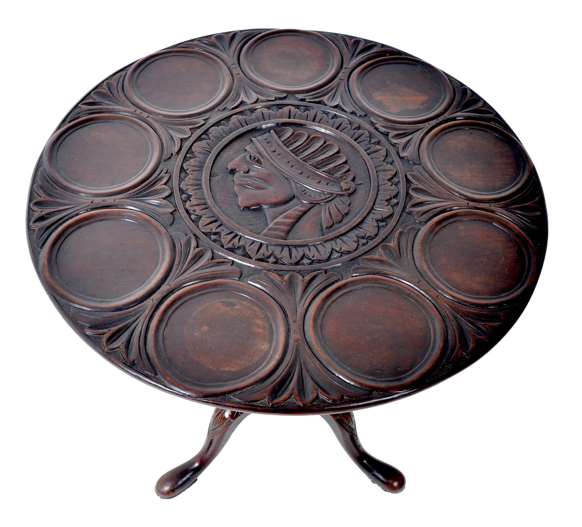 Antique American Federal Mahogany Tilt-Top Supper Table, Circa 1790