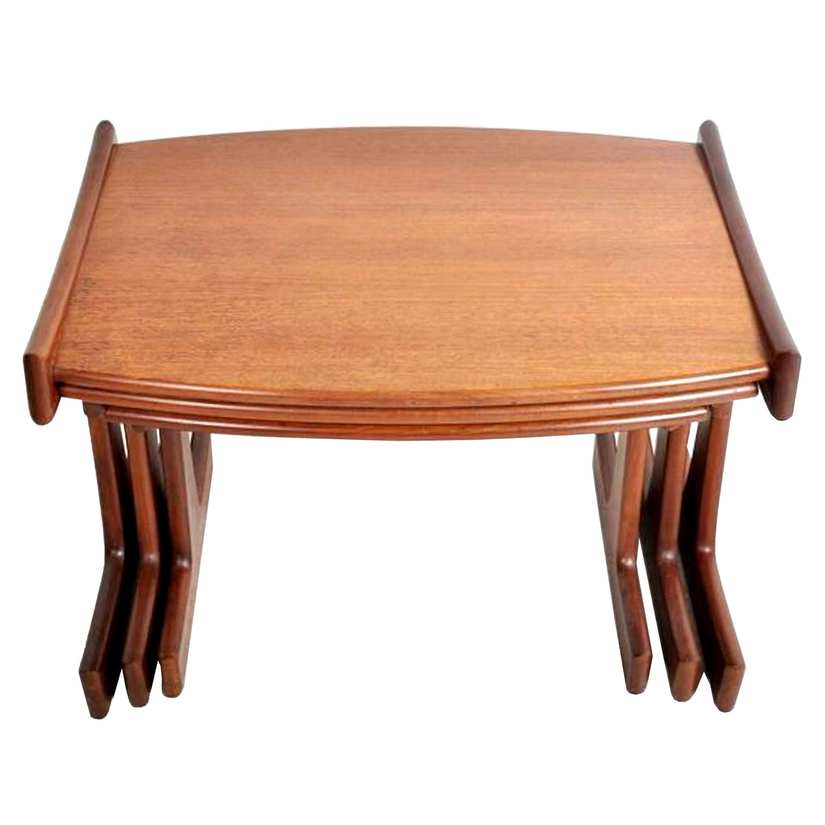 Nest of Whale Tail Tables in Teak by G Plan (Set of 3)