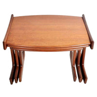 Nest of Whale Tail Tables in Teak by G Plan (Set of 3)