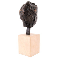Antique Bronze Sculpture, "Tête, étude pour le portrait de Madame S" by Edgar Degas (1834-1917), 1892