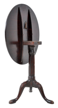 Antique American Federal Mahogany Tilt-Top Supper Table, Circa 1790