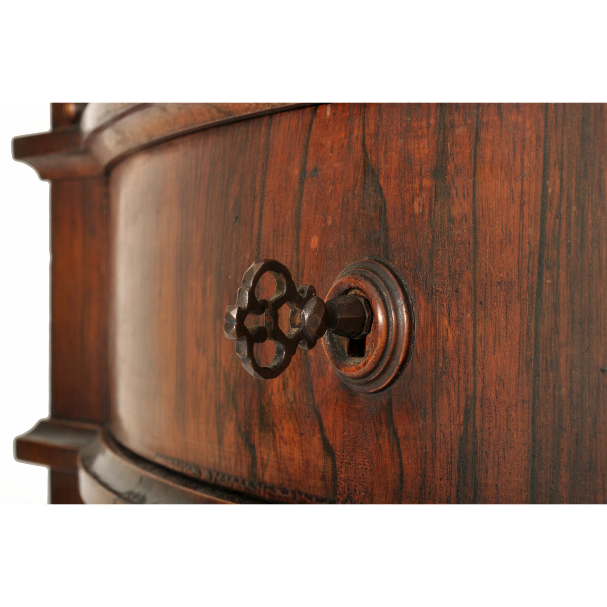 Antique American Renaissance Revival Carved Rosewood Music Cabinet, circa 1870