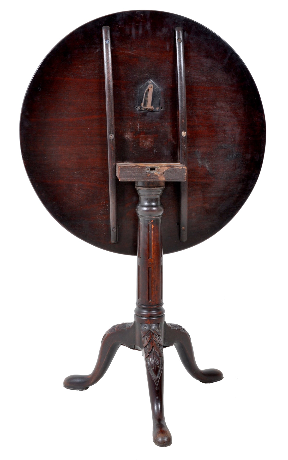 Antique American Federal Mahogany Tilt-Top Supper Table, Circa 1790