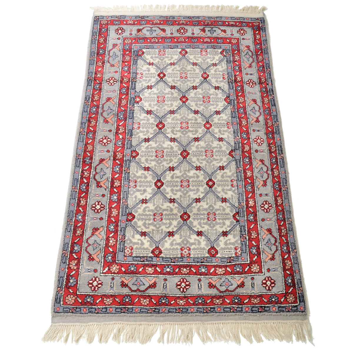 Tribal Afghan Turkoman Geometric Rug