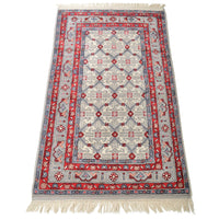 Tribal Afghan Turkoman Geometric Rug
