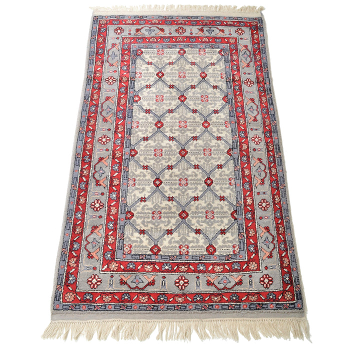 Tribal Afghan Turkoman Geometric Rug