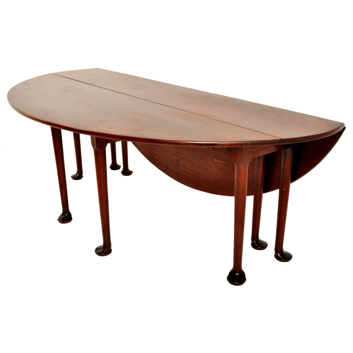 Antique Irish Mahogany George III Long Wake Harvest Hunt Dining Table, circa 1760